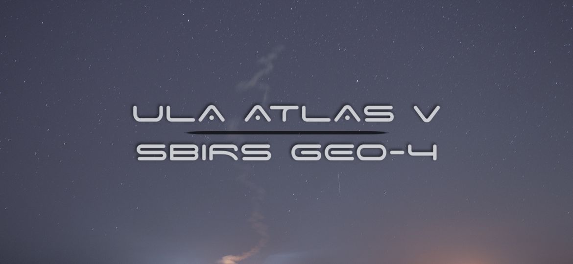ULA Atlas V SBIRS GEO-4